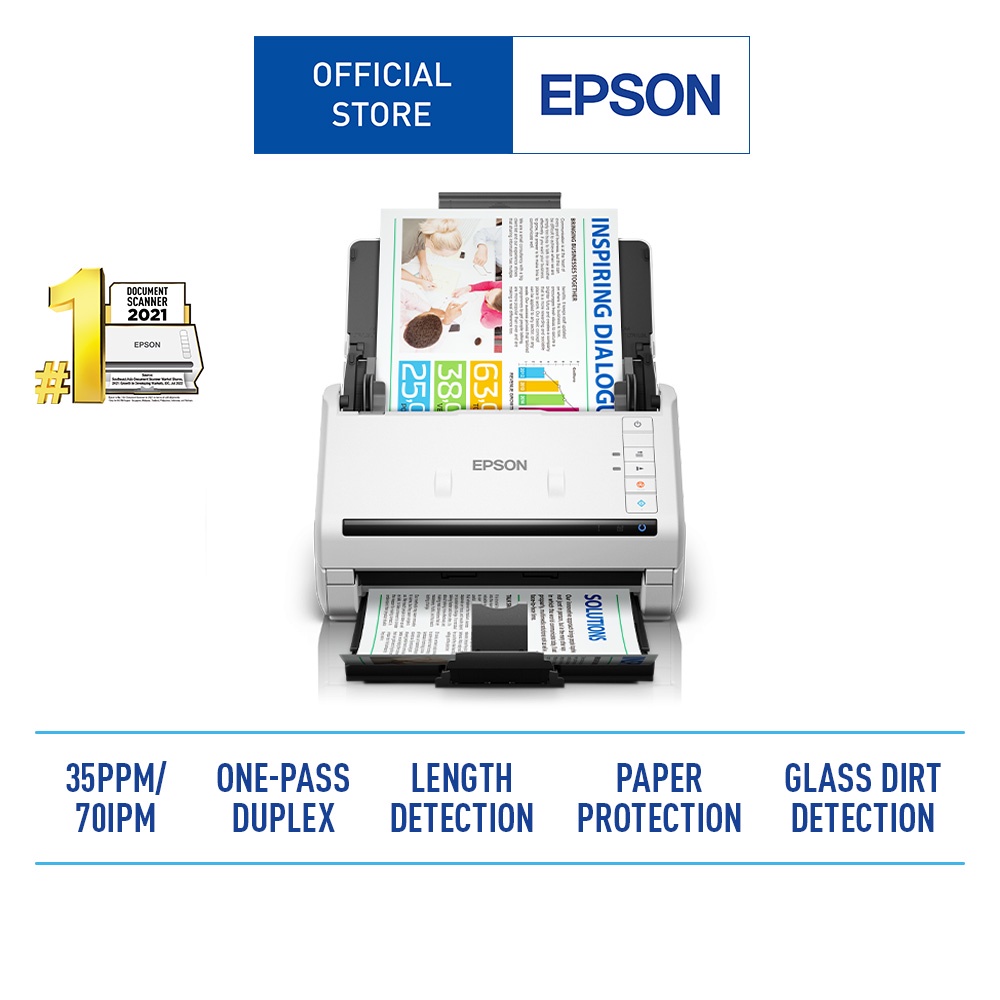 Jual Epson Scanner Workforce Adf Document Ds 530ii Scan Shopee Indonesia 1102