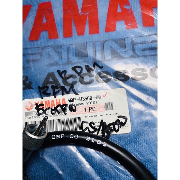 Jual kabel tachometer rpm yamaha scorpio lama steko z nos original ...