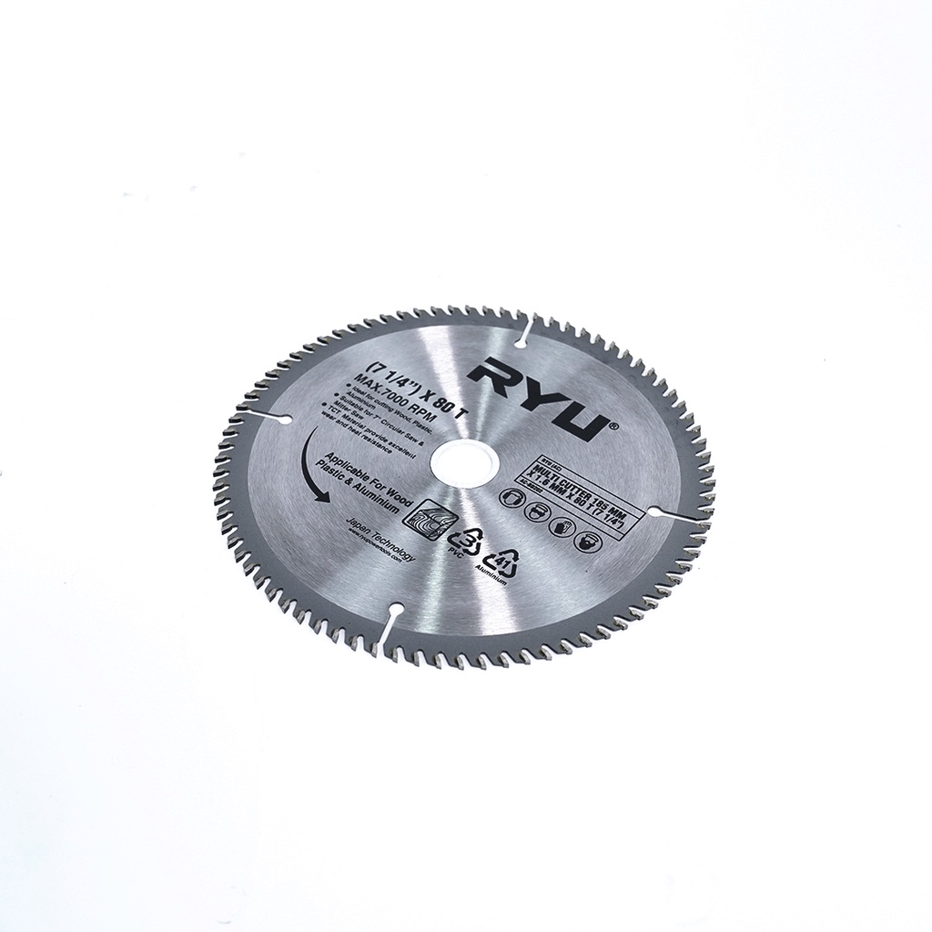 Jual RYU MULTI CUTTER 185 MM X 1.6 MM X 80 T (7 1/4