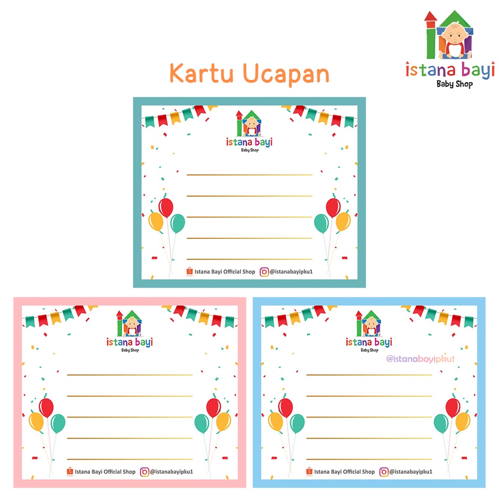 Jual Kartu Ucapan Boy/Girl/Unisex - kartu Ucapan | Shopee Indonesia