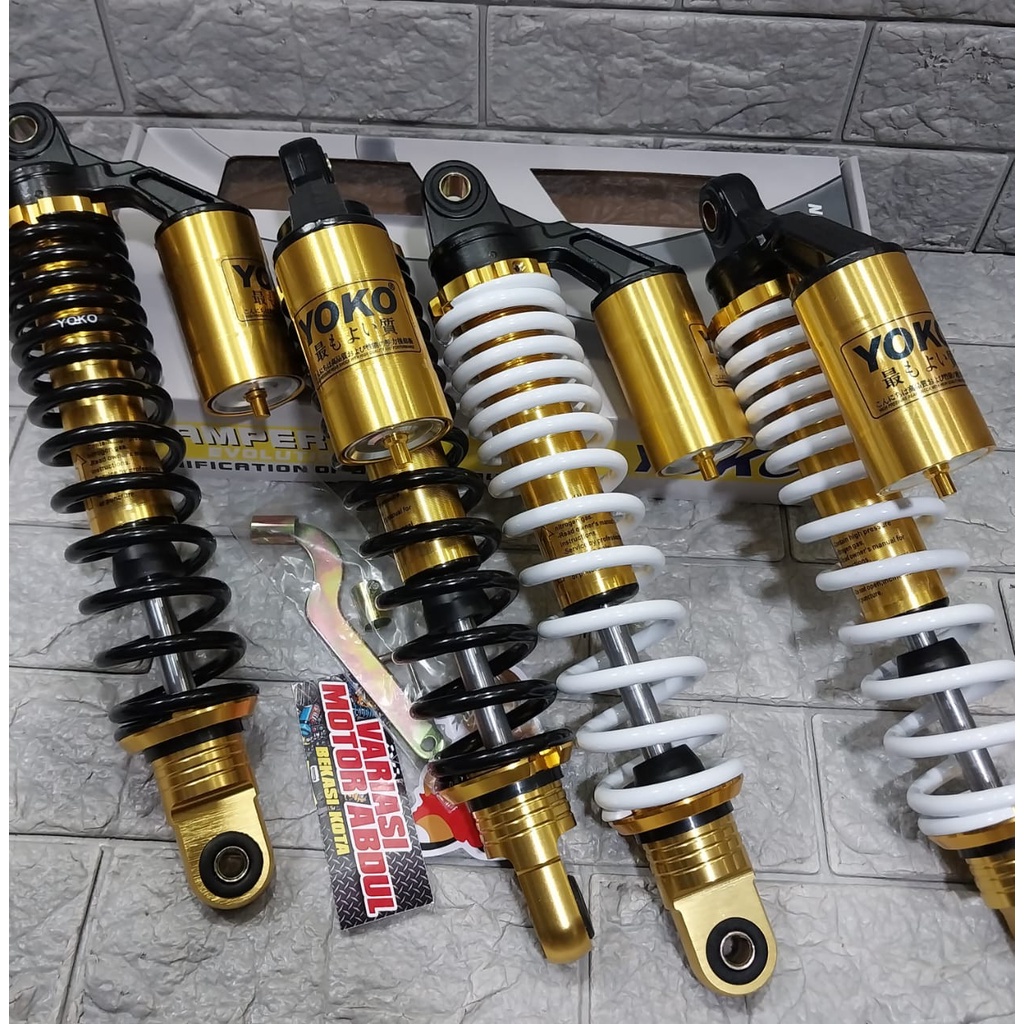 Jual Shock Shockbreker Yoko Tabung Ukuran Mm Warna Kuning Universal Semua Honda Double Shock