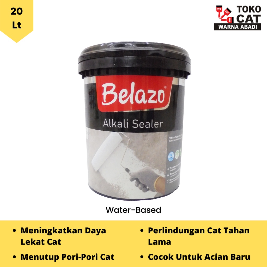 Jual Cat Dasar Belazo Alkali Sealer 20 Liter Untuk Dinding Baru Shopee Indonesia 5641