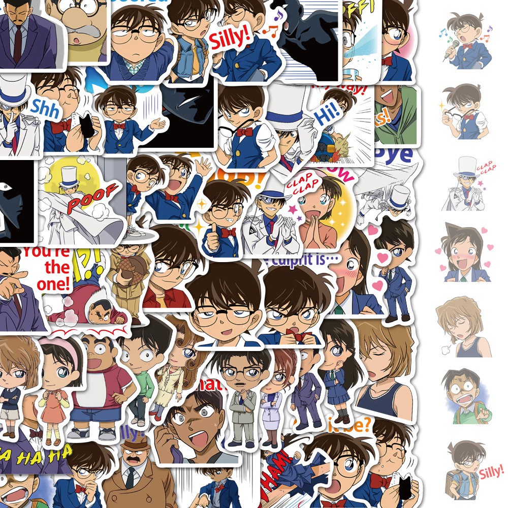 Jual Stiker Detektif Konan isi 25 pcs | Shopee Indonesia