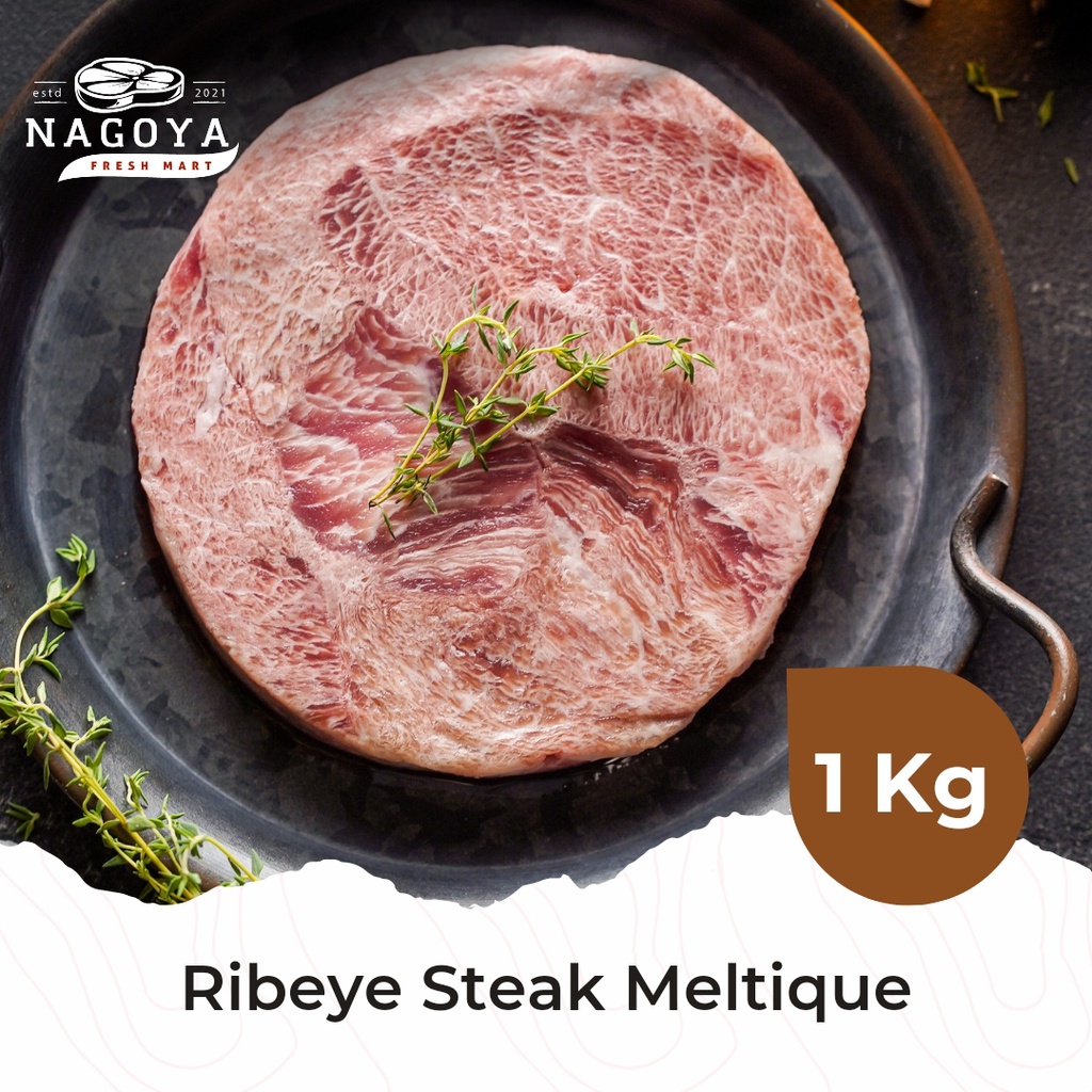 Jual Wagyu Ribeye Steak Meltique 1 KG Shopee Indonesia