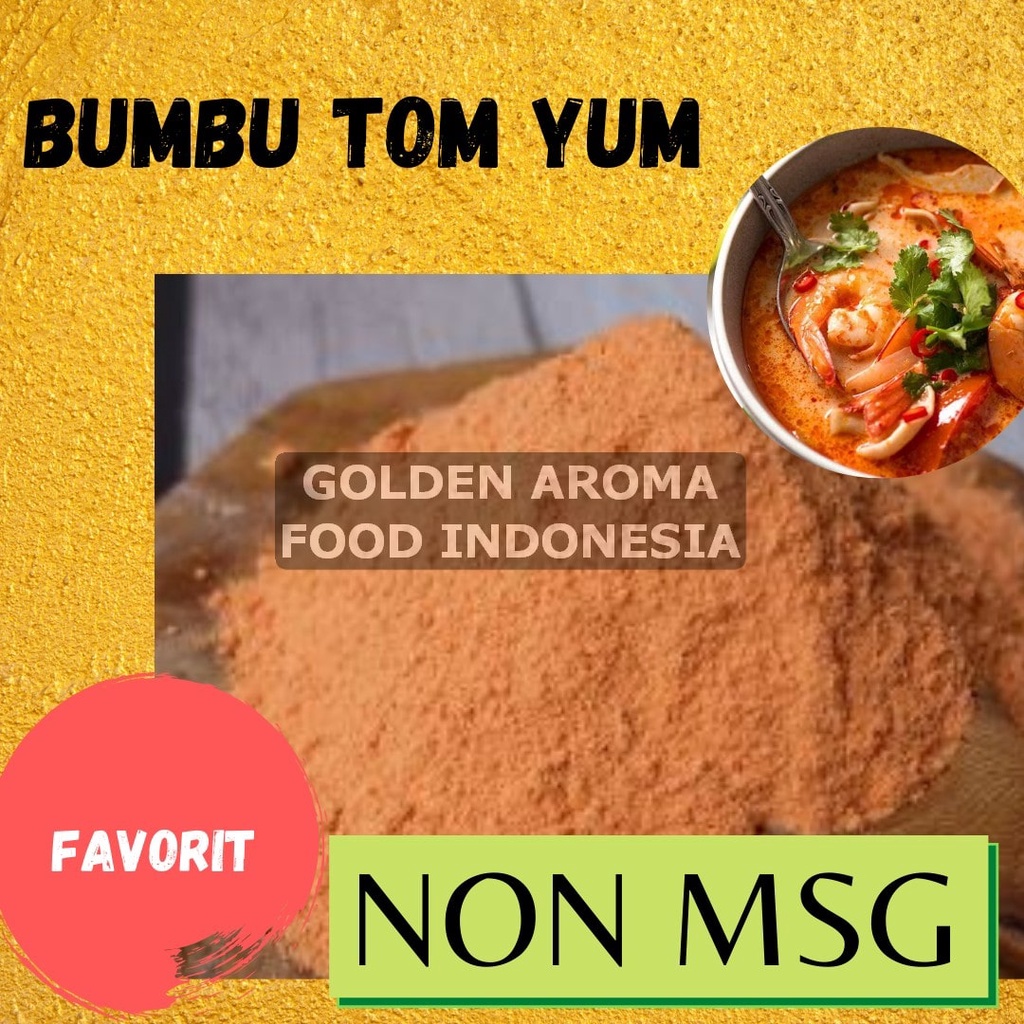 Jual Bumbu Hotpot Instan Tomyum Non Msg 100gr Sample Tomyum Kecil Tanpa