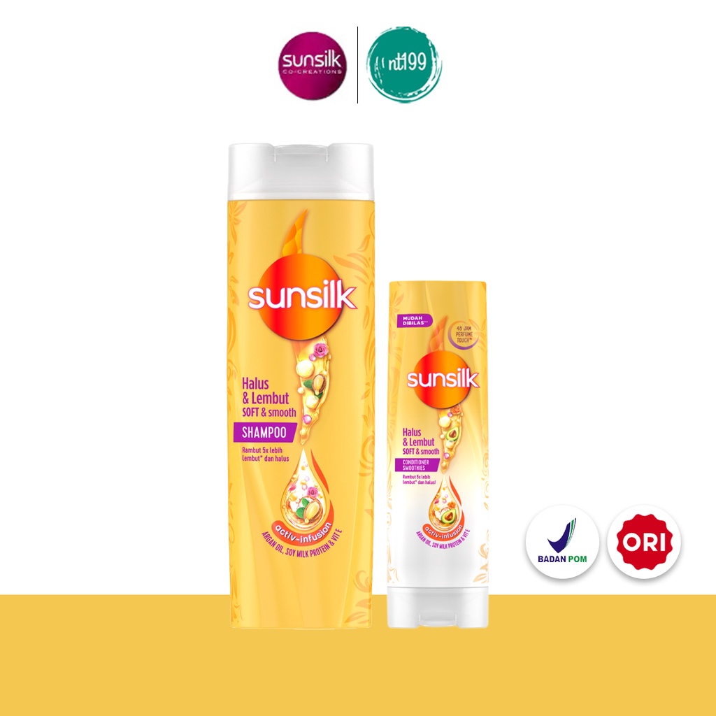 Jual Sunsilk Shampoo Rambut Lembut Soft And Smooth Activ Infusion Rambut