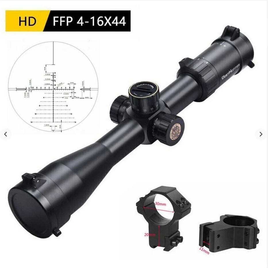 Jual TELESKOP Westhunter HD 4-16x44 SF FFP | Shopee Indonesia