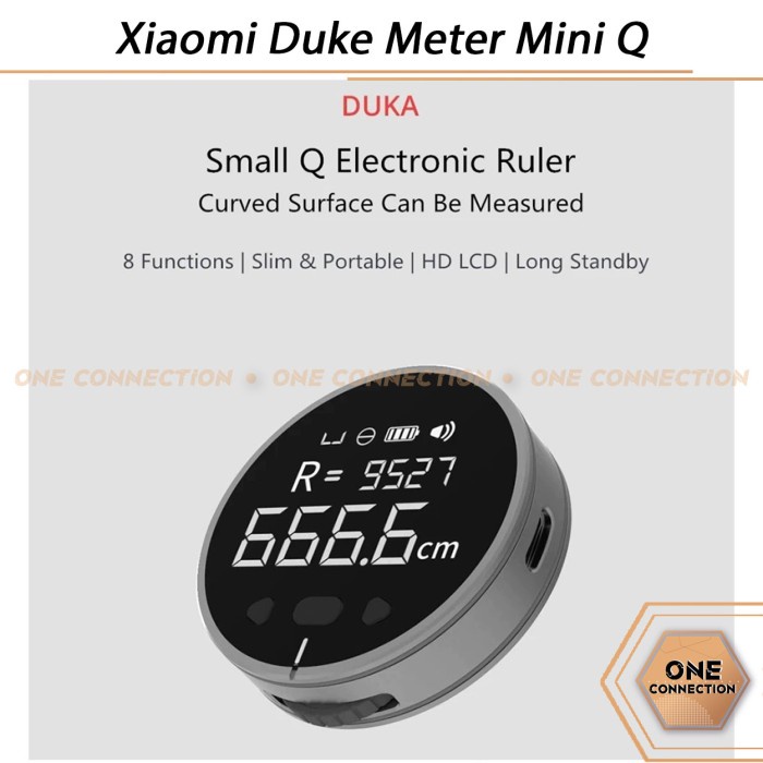 Jual Xiaomi Duka / Duke SMALL Q - Electronic Ruler with LCD Display ...