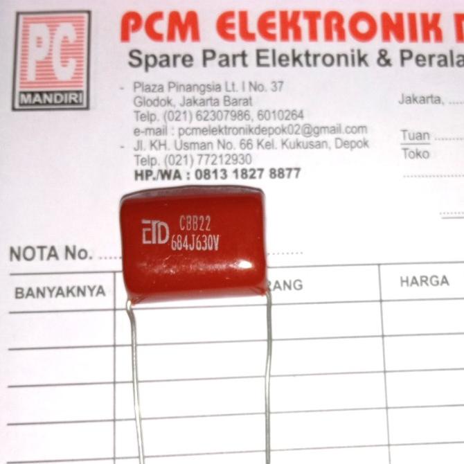 Jual Milar 684J630V 684J 630V 684 630 680nF pcmelektrob9090 Berkualitas ...