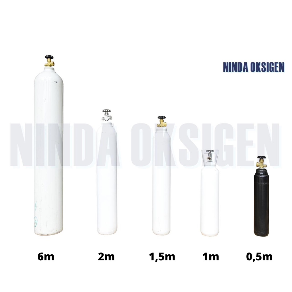 Jual Tabung Oksigen / Tabung Oxygen / Tabung O2 - 2m3 | Shopee Indonesia