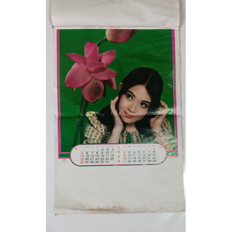 Jual Kalender Lawas Tahun 1974 Artis | Shopee Indonesia