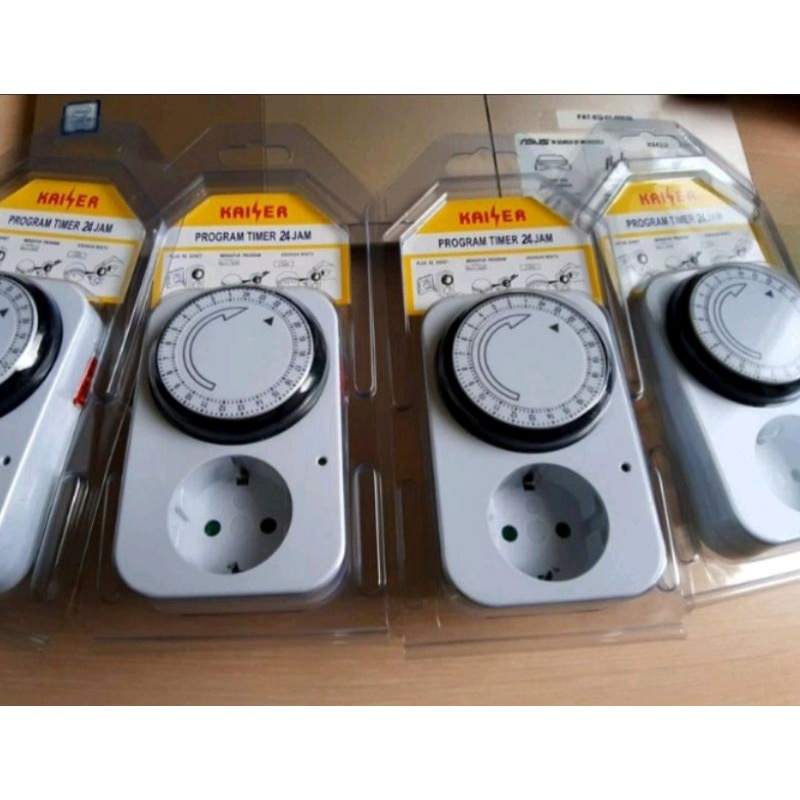Jual Stop kontak timer otomatis Kaiser | Shopee Indonesia