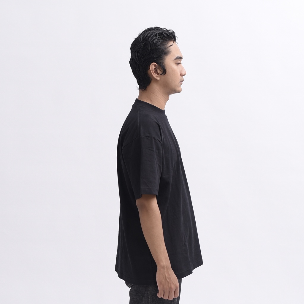 Jual Extra Garments - Black T-shirt - Kaos Polos Hitam Katun 16s ...