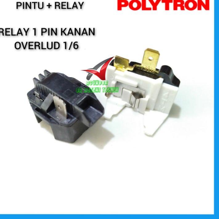 Jual Terlaris Overlud Relay Ptc Kulkas Pintu Polytron Overlud Relay Pin Kanan Original