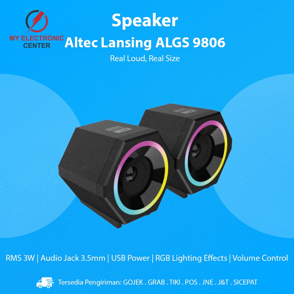 Jual Speaker Altec Lansing ALGS 9806 Gaming Speaker Laptop Komputer PC