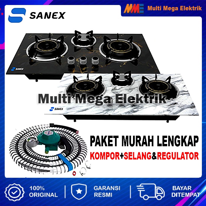 Jual Kompor Gas Kaca Sanex Sn Kt Tungku In Bisa Tanam Dan Duduk