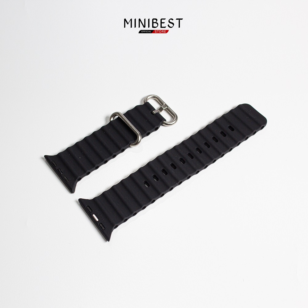 Jual Minibest Strap Watch Silicone Rubber Series Premium Strap Sport Smartwatch