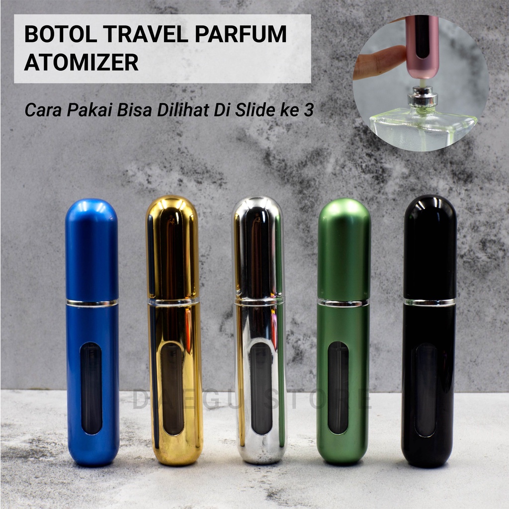 Jual Botol Parfum Refill Travel Spray 5ml Mini Portable / Perfume ...