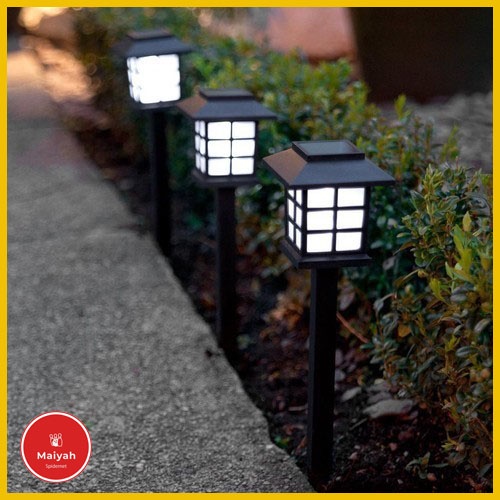 Jual Lampu Taman Hias Solar Panel LED Tancap Tenaga Surya Matahari Anti ...