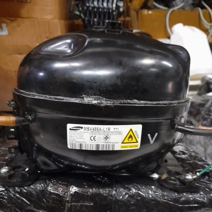 Jual KOMPRESOR KULKAS SAMSUNG INVERTER ORIGINAL MSV488A-L1R TT1 BEKAS ...