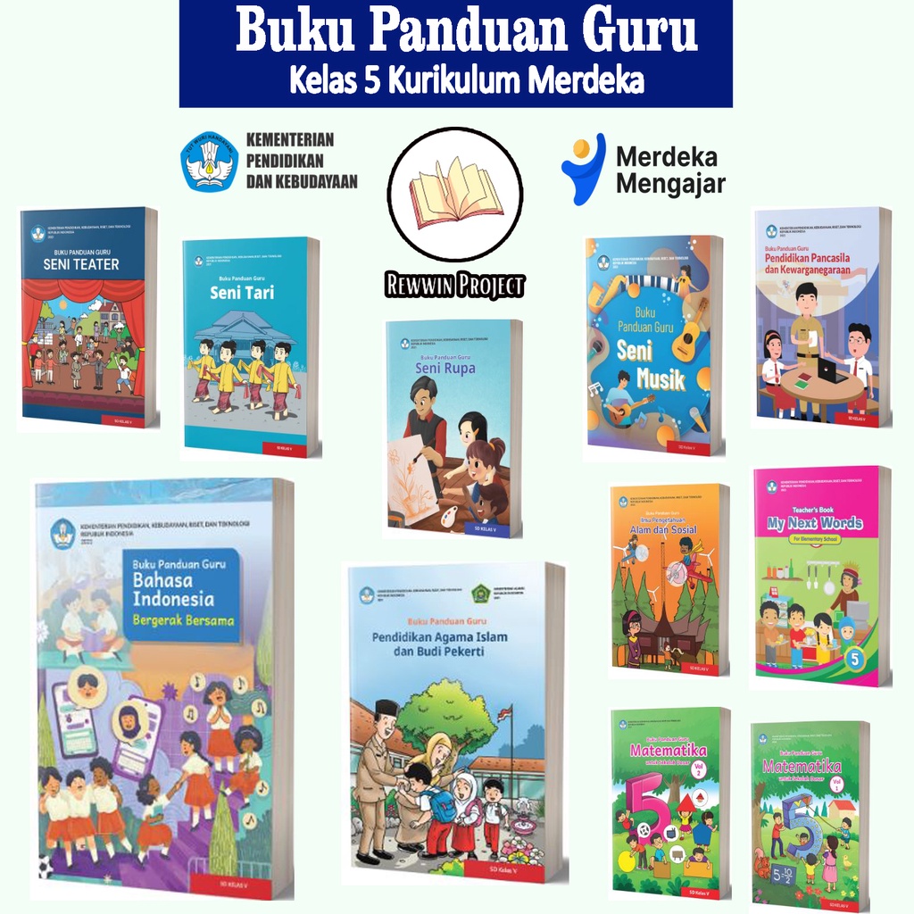 Jual Buku Panduan Guru SD Kelas 5 - Kurikulum Merdeka - ORIGINAL ...