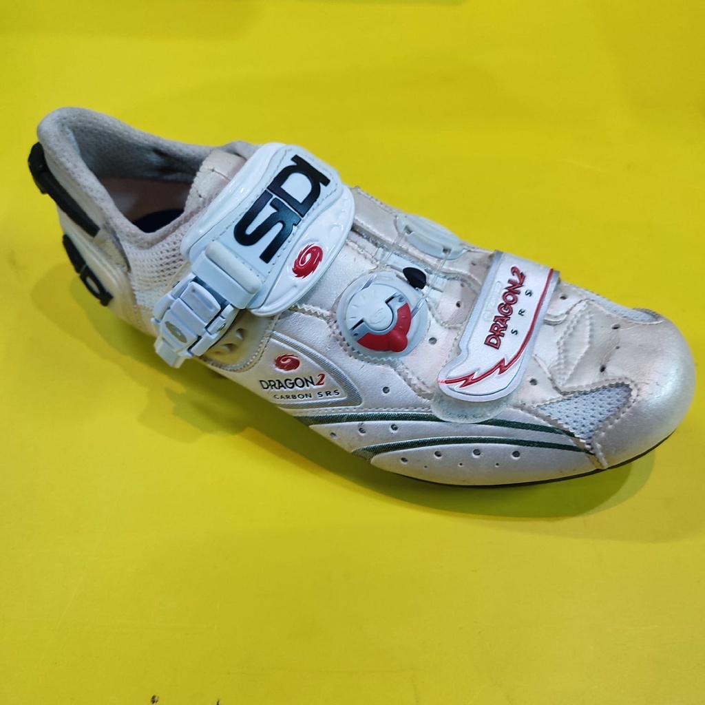 Jual Sepatu SIDI Dragon 2 Carbon Srs VE White Pearl White Original