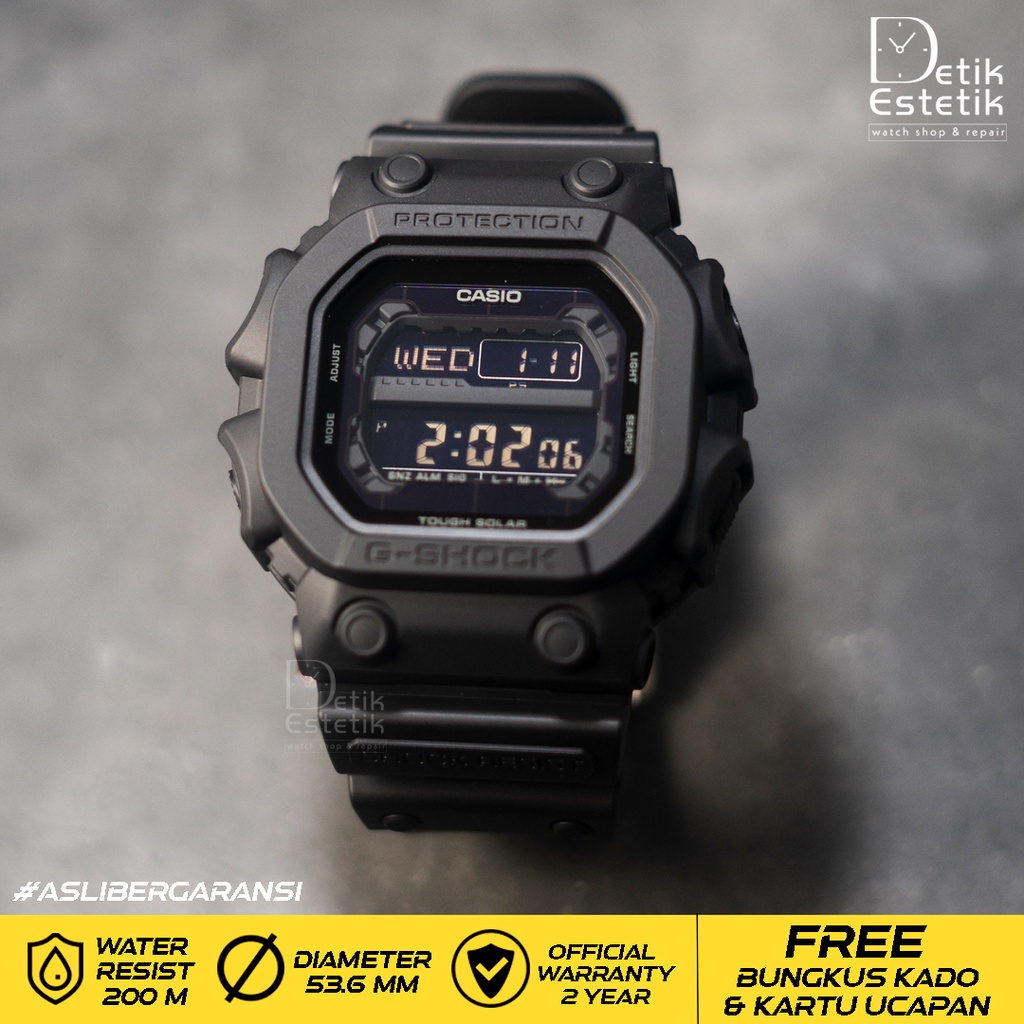 Casio G Shock GX 56BB 1DR GX56BB1DR Kingkong Digital Black Solar Power