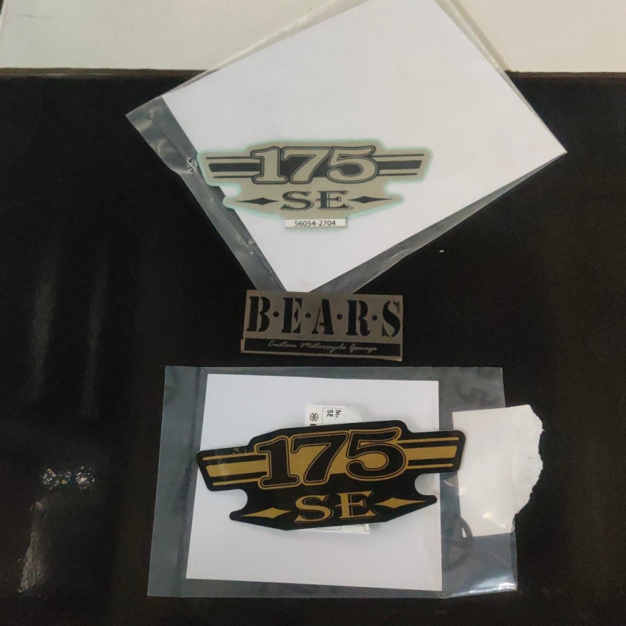 Jual stiker body sticker box Mark side cover W175 SE | Shopee Indonesia
