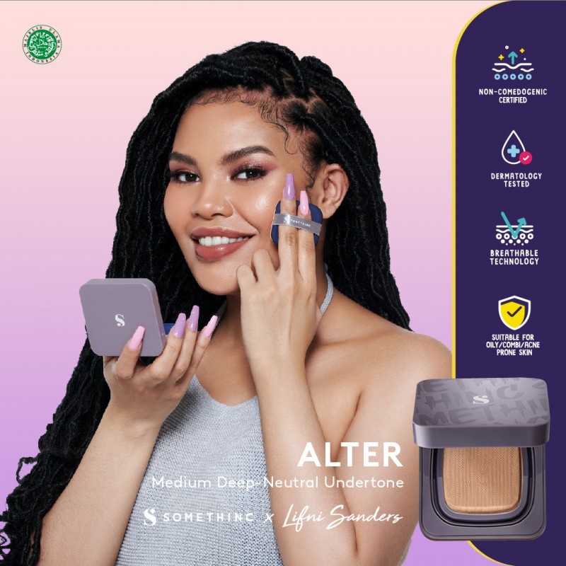 Jual SOMETHINC Copy Paste Breathable Mesh Cushion SPF 33 PA+++ Refill ...