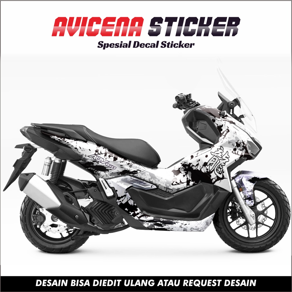 Jual Sticker Decal Honda ADV 160 full body Dekal ADV, Sticker ADV 160
