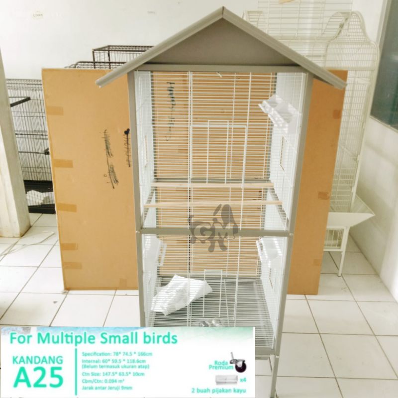 Jual A25 Dayang Bird Cage Kandang Burung KakaTua parrot African Grey
