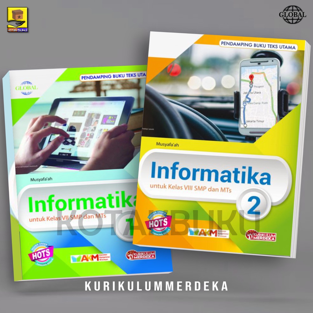 Jual Buku Informatika Kelas 7 8 SMP / Informatika SMP / Kurikulum ...