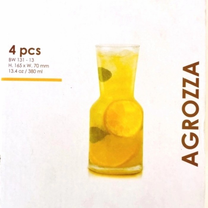 Jual Gelas Citinova Agrozza Gelas Es Sirup Jus Decanter Karafe 4 Pcs Shopee Indonesia 2402