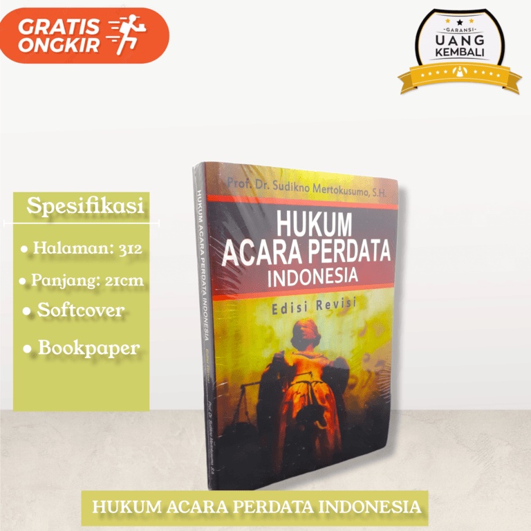 Jual Hukum Acara Perdata Indonesia Edisi Revisi - Prof. Dr. Sudikno ...