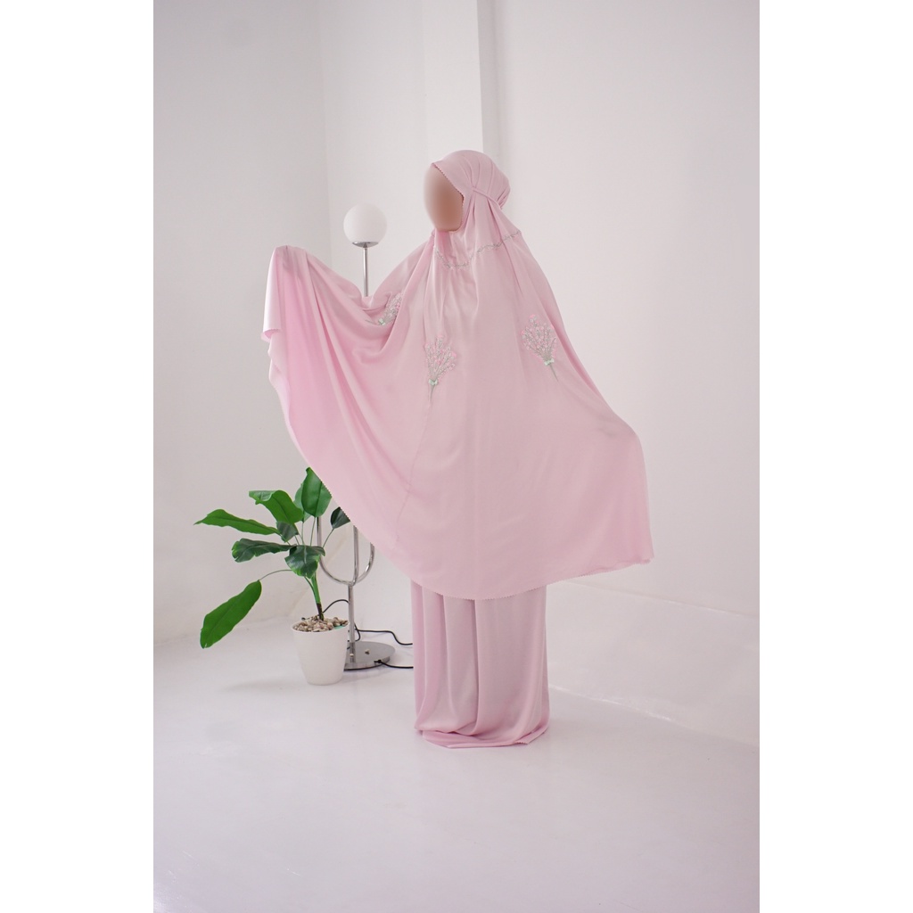 Jual Rumaisha Prayer Set in Orchid Pink | Mukena Sulampita Premium by ...
