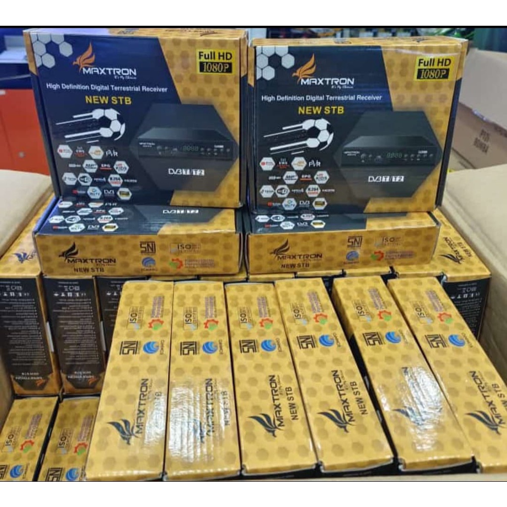 Jual SET TOP BOX TV Digital - STB MAXTRON DVB T2 Receiver | Shopee ...