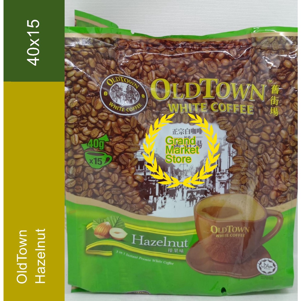 Jual OldTown White Coffee Old Town Malaysia Hazelnut 3in1 kopi 15