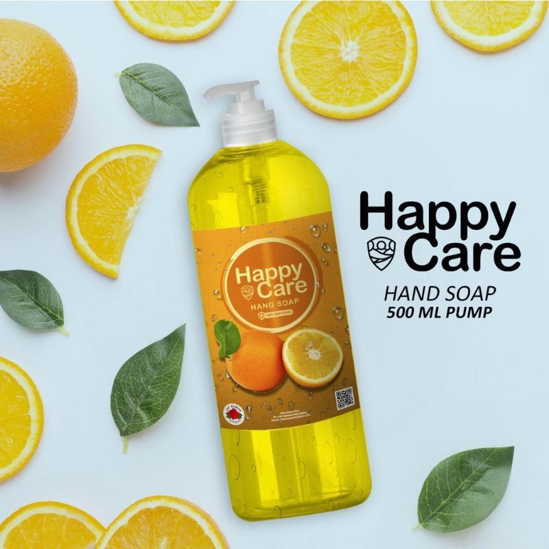 Jual Promo Happy Terlaris Hand Soap Ml Botol Bulat Jeruk Happy