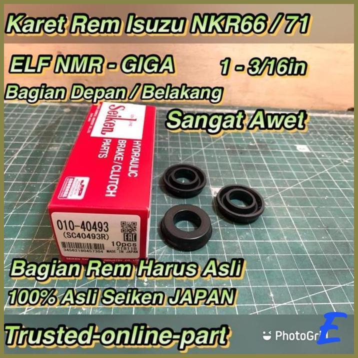 Jual Karet Rem Isuzu Elf Ps Dpn Blk Asli Seiken Trd Shopee