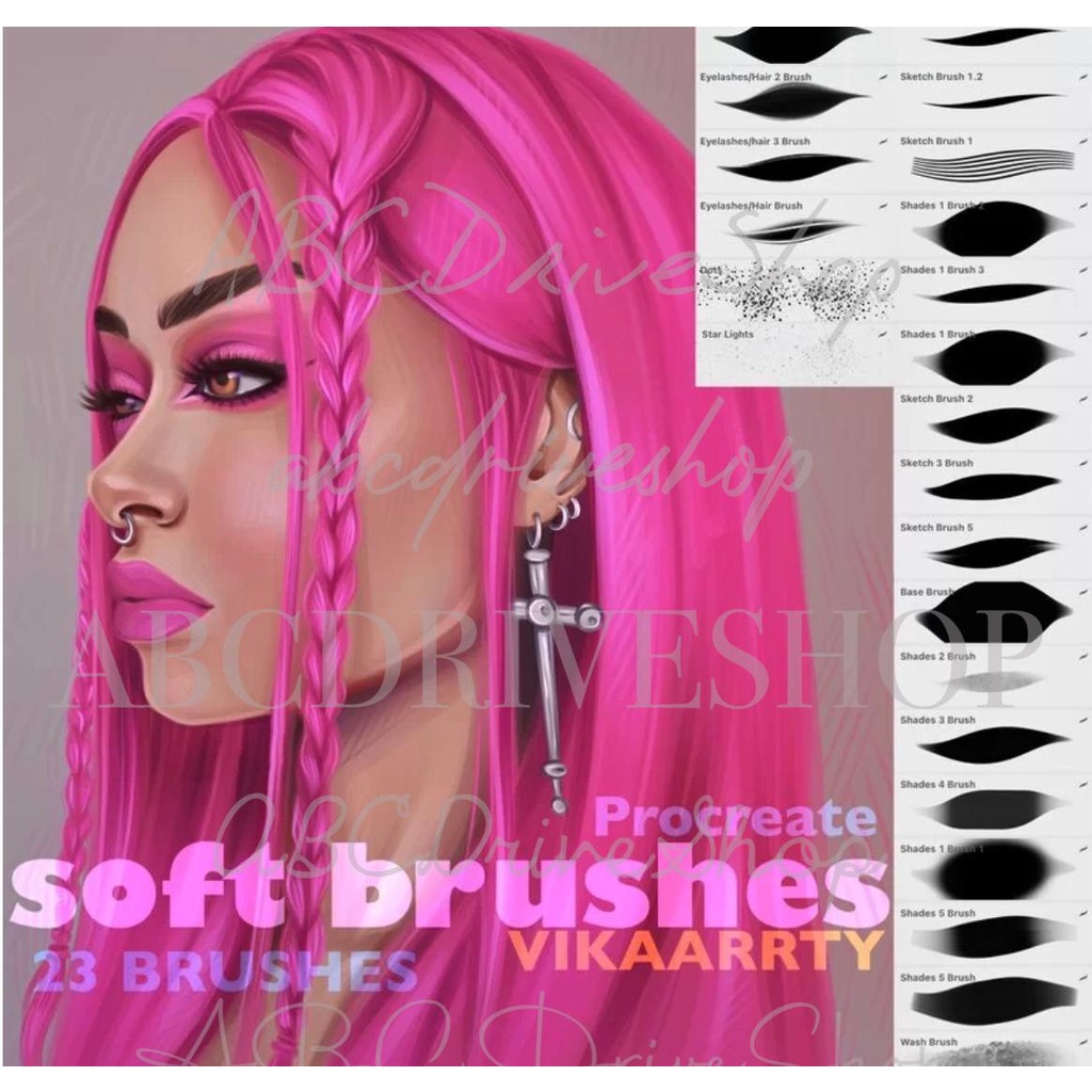 Jual Procreate Brush - Soft Brushes Procreate | Shopee Indonesia