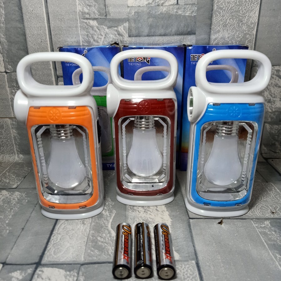 Jual Lampu Emergency LED 2IN1 Lampu darurat/Lampu Emergency Baterai AA