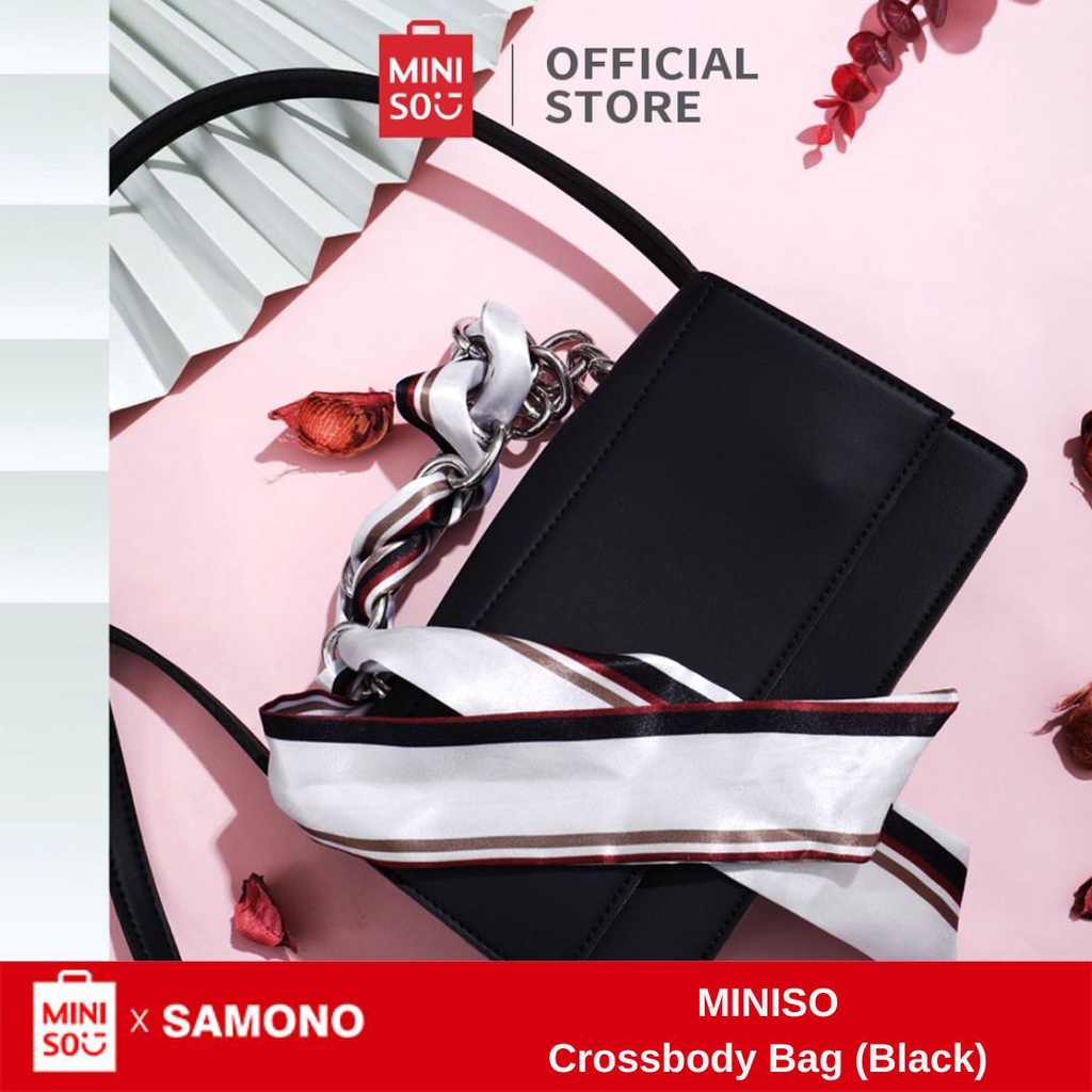 Jual Miniso Crossbody Bag(Black) Shopee Indonesia