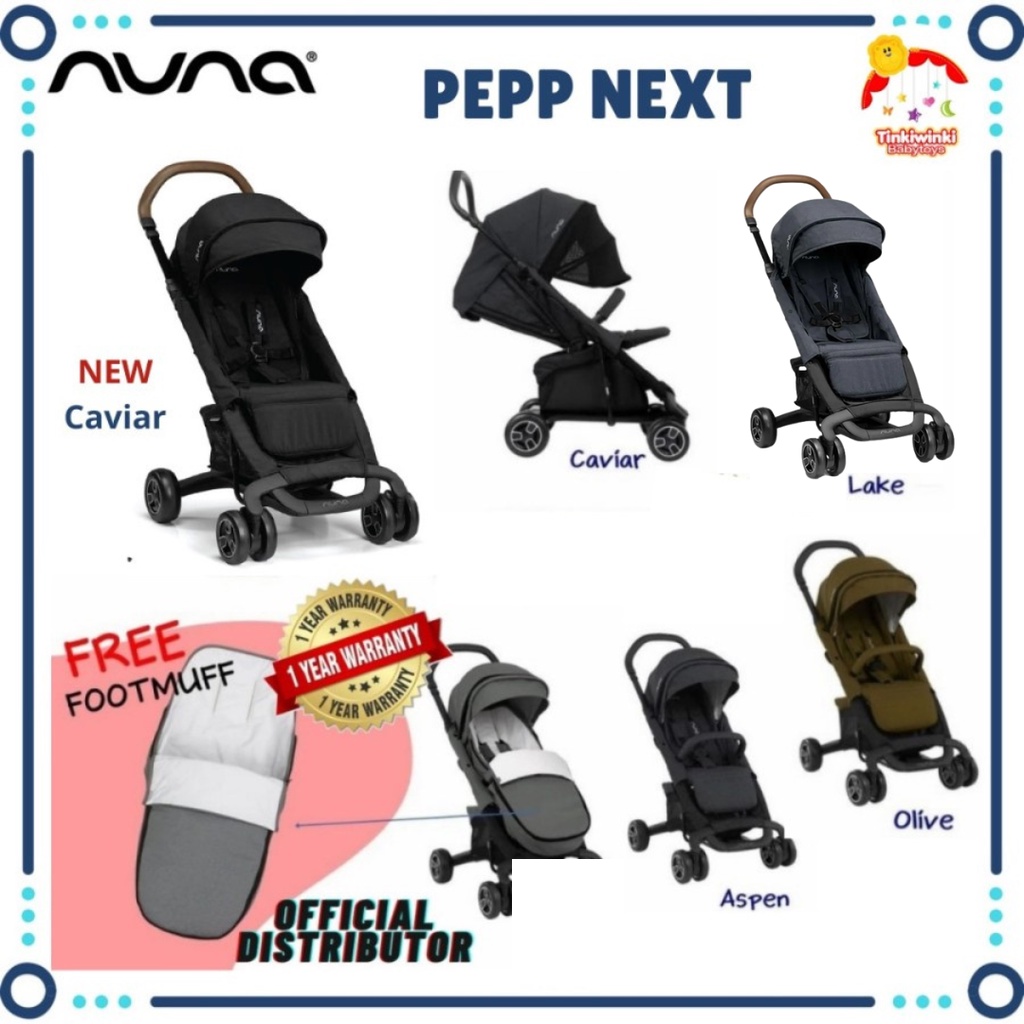 Jual Stroller Nuna Pepp Next (FREE FOOTMUFF) Shopee Indonesia