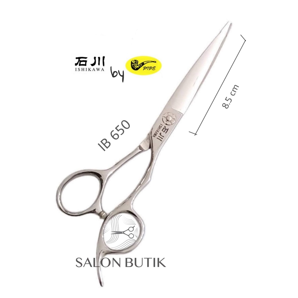 Jual Ishikawa Gunting Rambut seri IB 650 ( by pipe - ORIGINAL ...