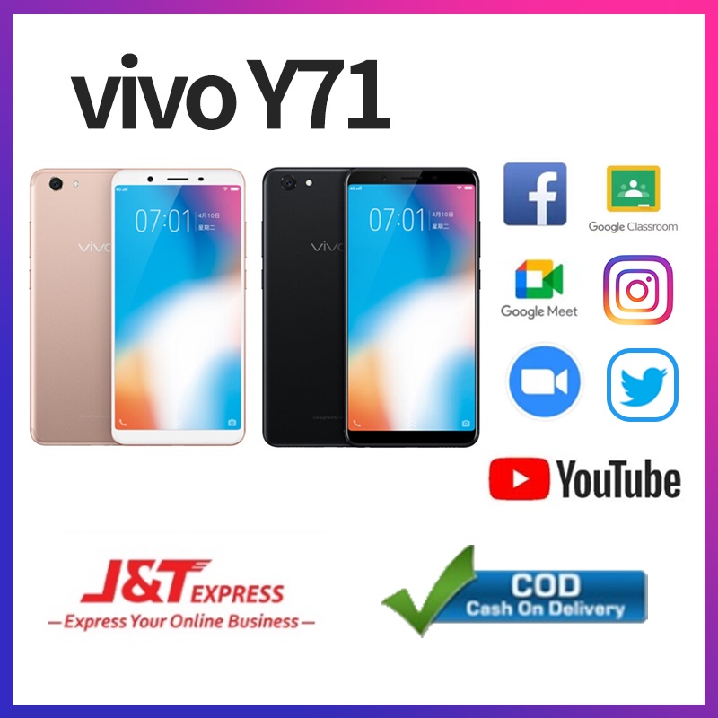 Jual hp vivo y71 RAM 6/128GB 6inch Dual Sim Android smartphone Murah ...