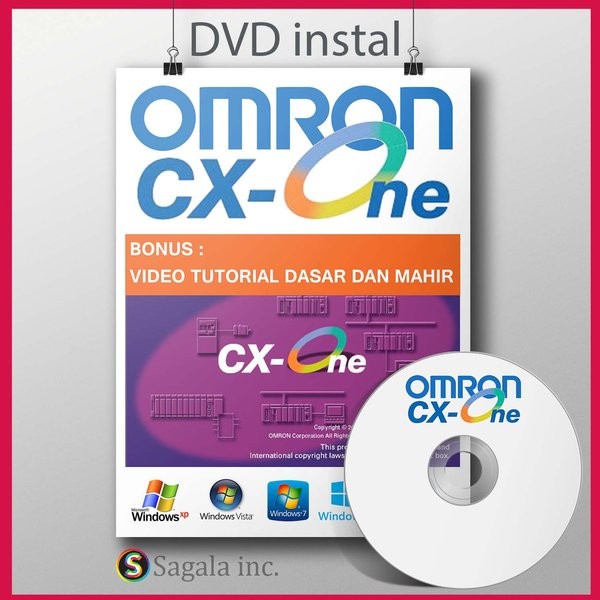 Jual PLC Software Omron CX ONE V4.4 Bonus video tutorial Full versi ...
