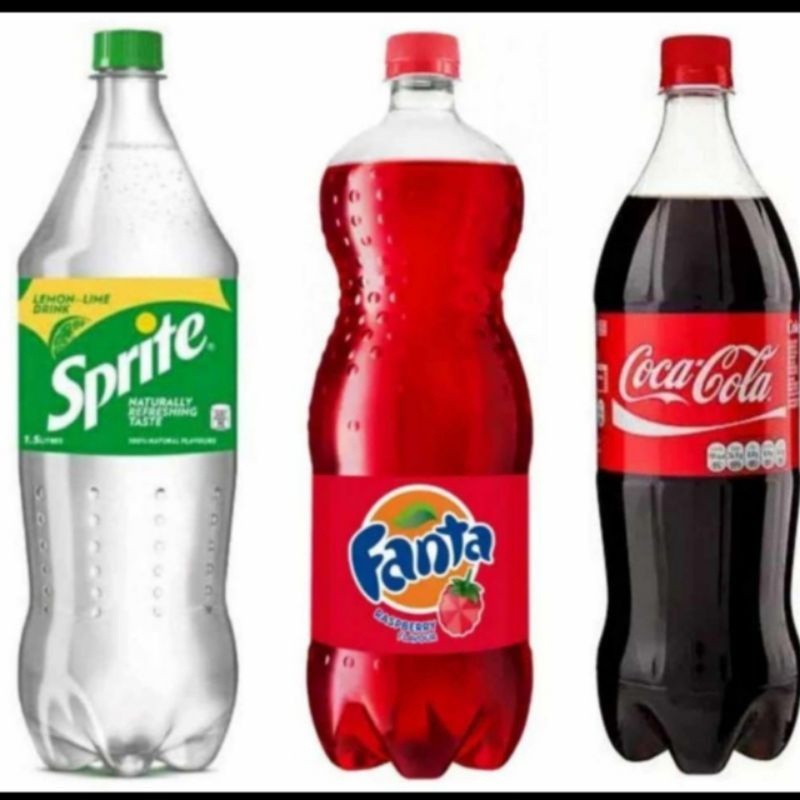 Jual FANTA / COCA COLA / SPRITE 1 LITER | Shopee Indonesia