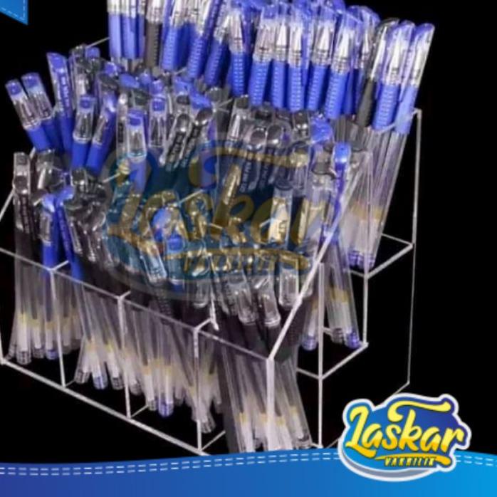 Jual Display rak pulpen 3 tingkat/tempat spidol akrilik ★ | Shopee ...