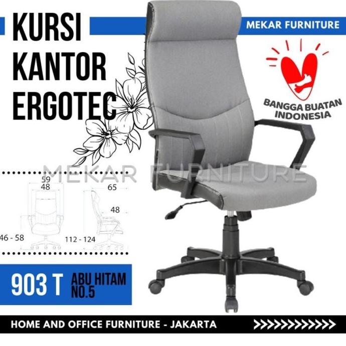 Jual KURSI KERJA ERGOTEC 903 T KURSI KANTOR DIREKTUR KURSI KERJA ...