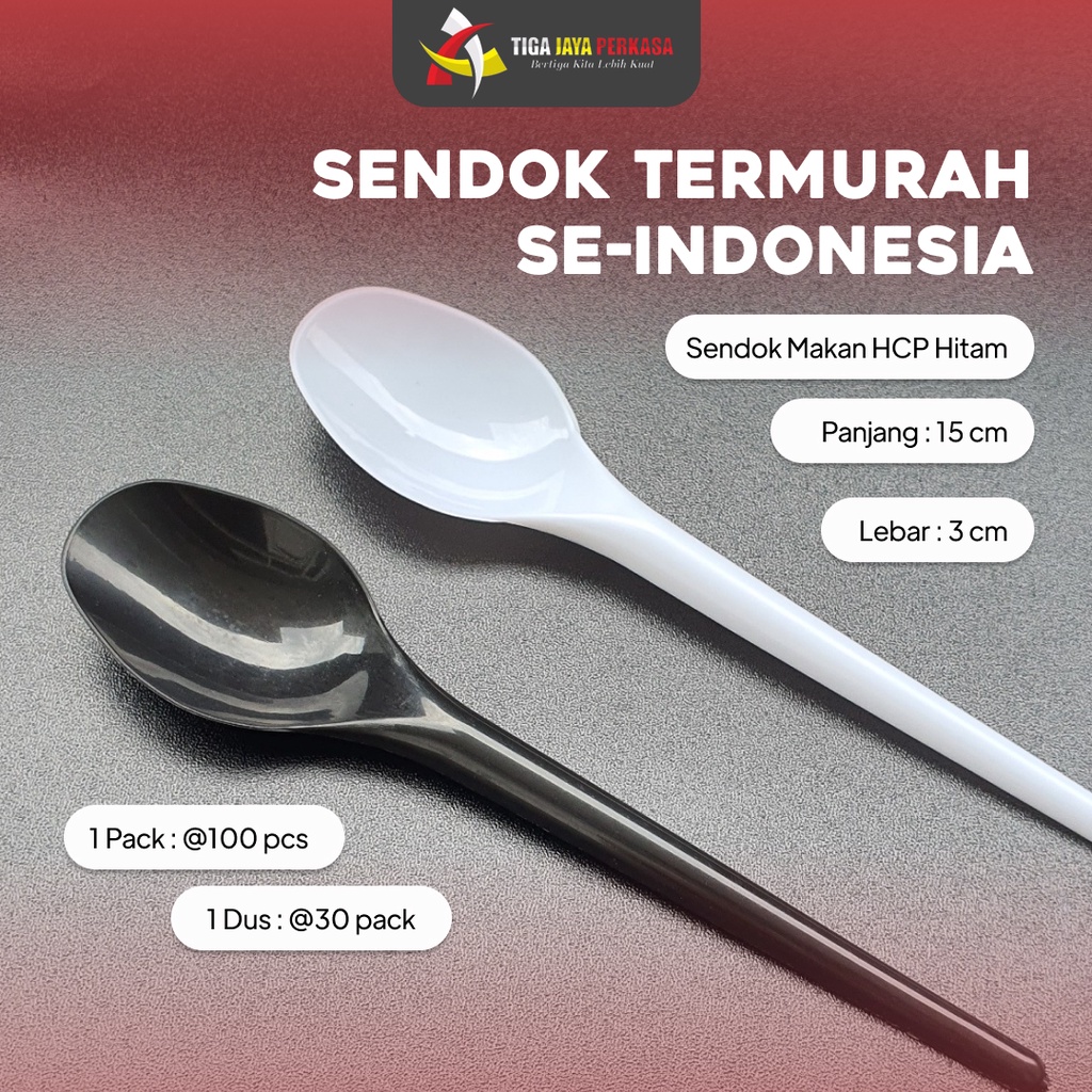 Jual Sendok Makan Hcp Sendok Plastik Food Grade Sendok Kuat 100 Pcs Shopee Indonesia 3858